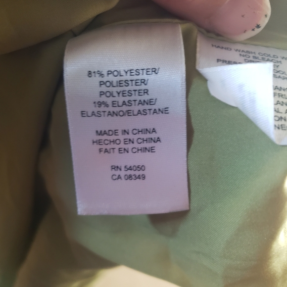 Nine West 8 chiffon wrap dress gathered and draped feels like butter decadent - Picture 12 of 14